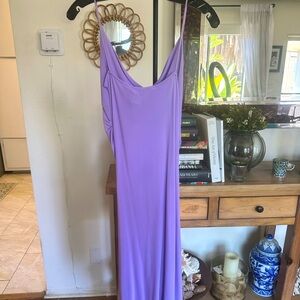 Elegant sexy NWT Diane von Furstenberg lilac drapey cocktail dress 
Size 4 S